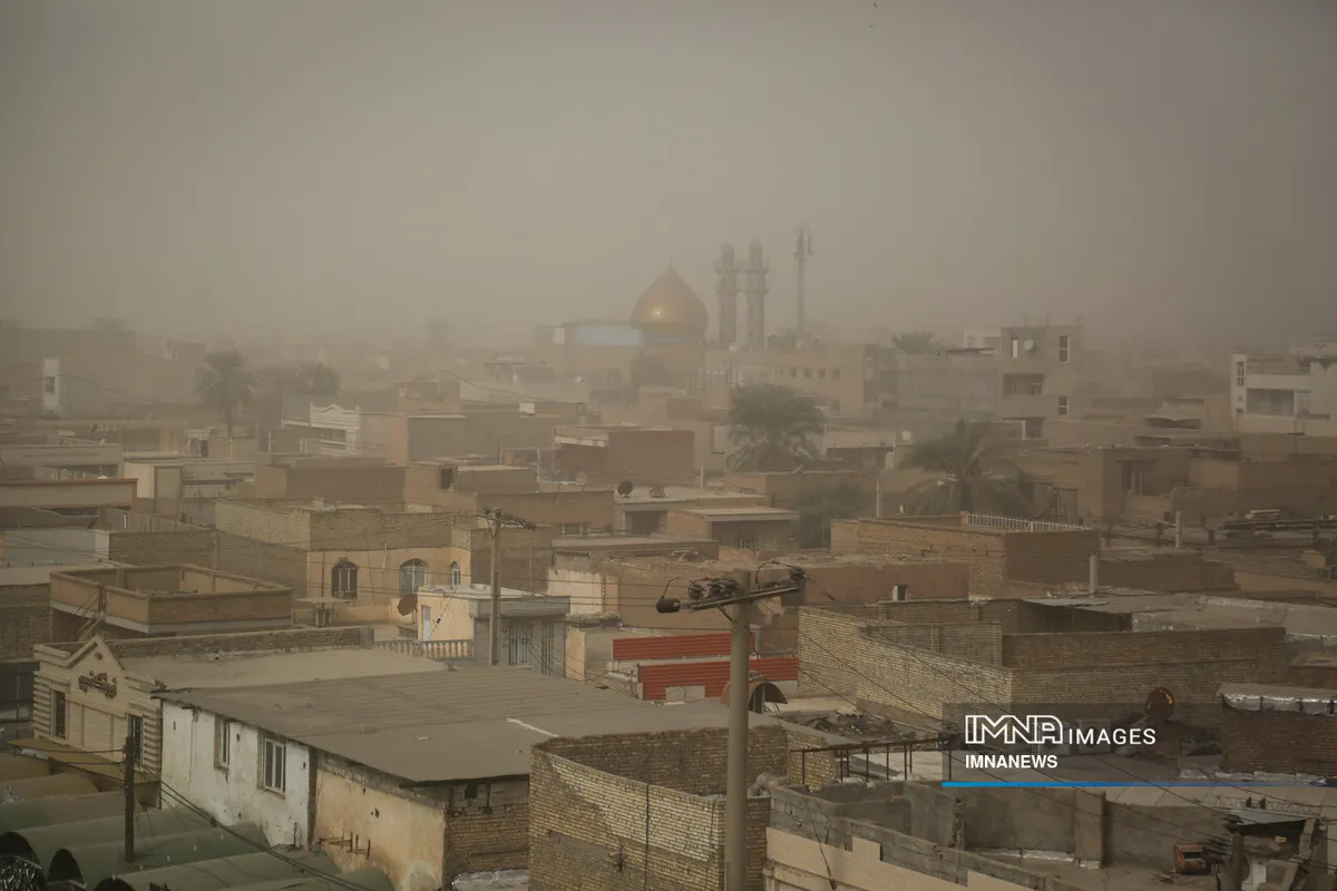 آلودگی هوا در ۵ شهر خوزستان به وضعیت قرمز رسید
