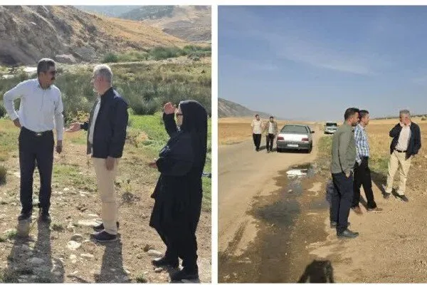 راهکارهای پایدار برای رفع تنش آبی ۱۰ روستای گیلانغرب بررسی می‌شود