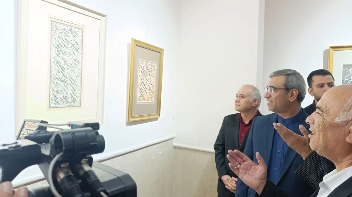 افتتاح نگارخانه دایمی انجمن خوشنویسان مشهد