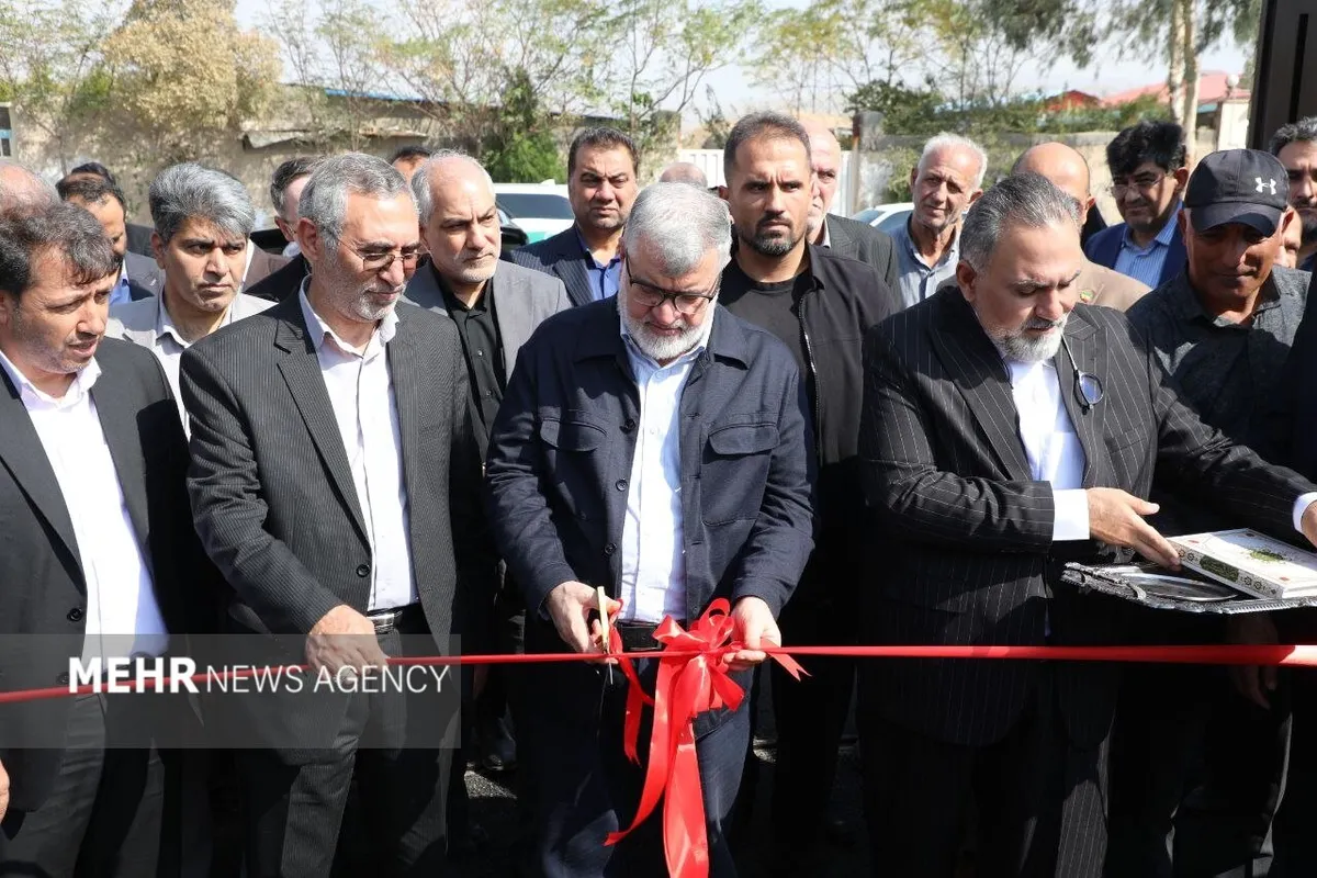 افتتاح سالن مدیریت بحران و مجموعه چندمنظوره در پاکدشت