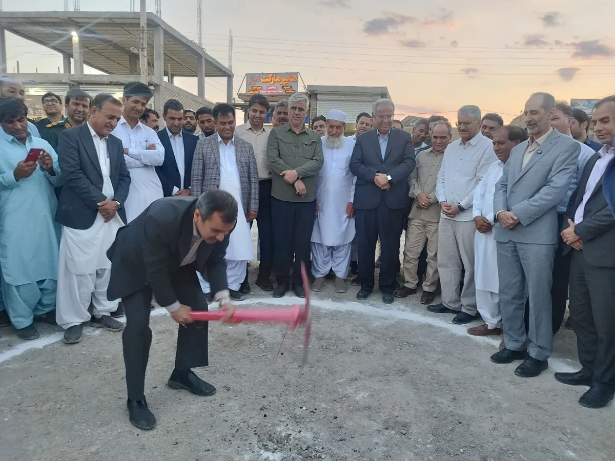 آغاز ساخت کنارگذر دهستان سفیدآبه شهرستان نیمروز سیستان و بلوچستان
