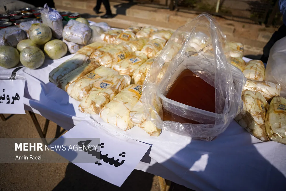 کشف ۲۲ کیلوگرم مواد مخدر در عملیات ۷۲ ساعته پلیس شرق تهران