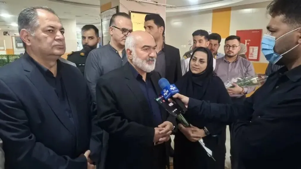 بازدید استاندار خوزستان از بیمارستان کودکان ابوذر اهواز؛ قدردانی از ایثار پرستاران