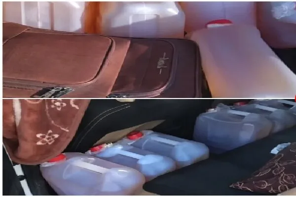 ۲۷۰ لیتر بنزین قاچاق در بیرجند کشف شد