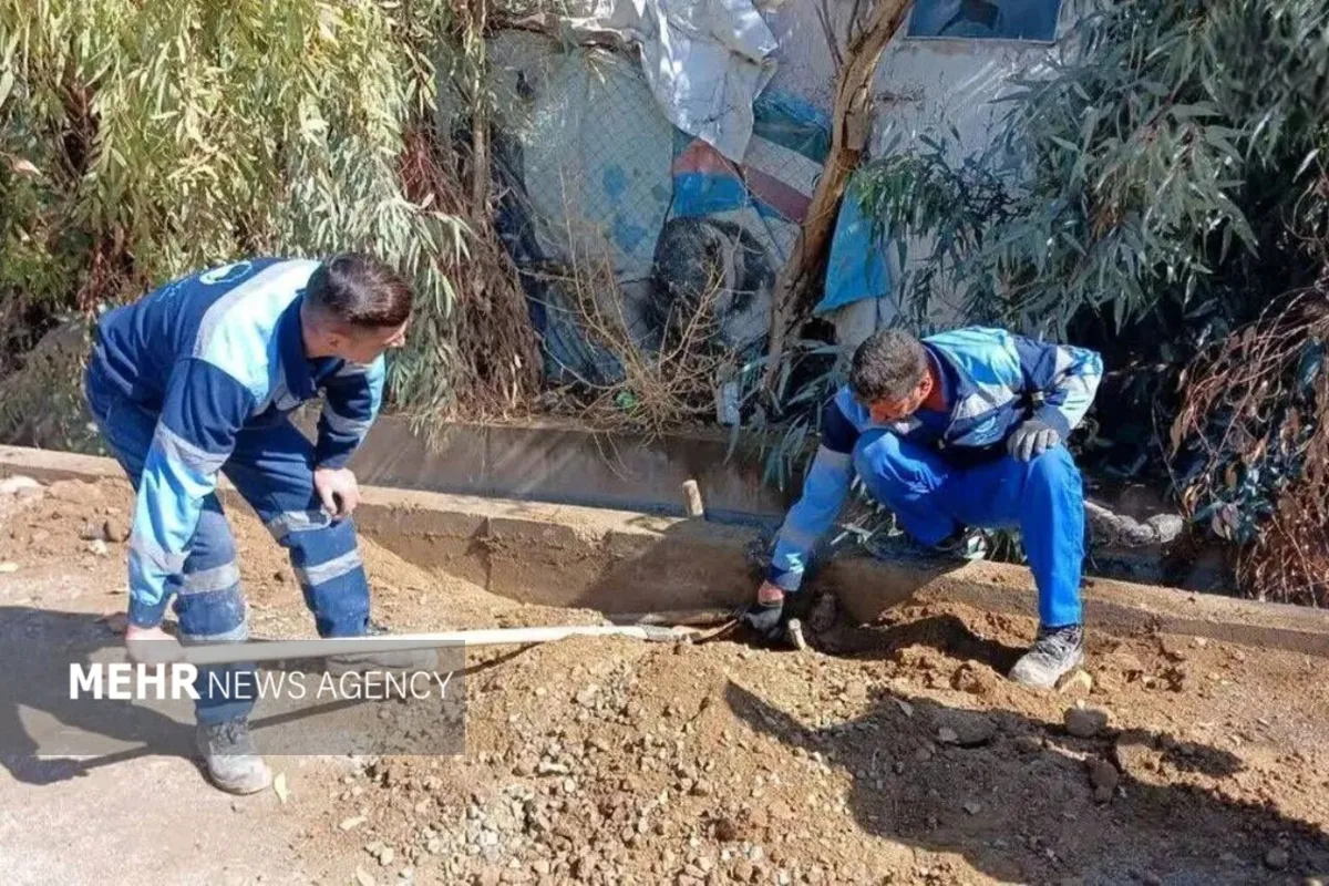 ۳۳ انشعاب غیرمجاز آب در بمپور جمعآوری شد