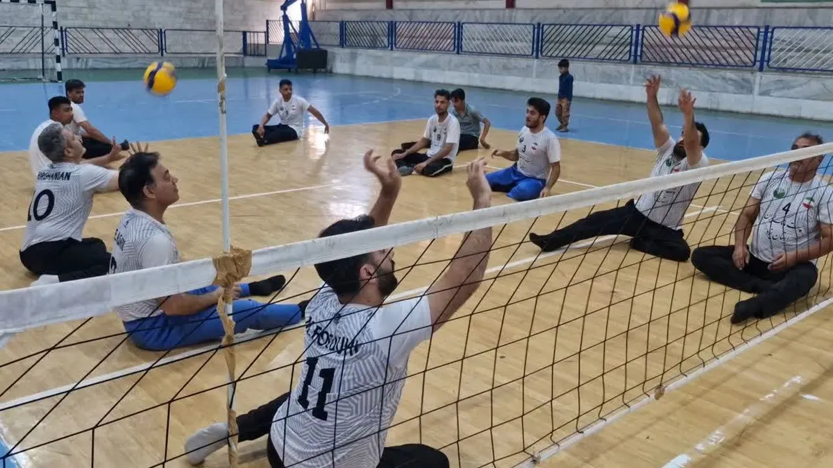 آمادگی تیم والیبال نشسته زارچ برای حضور در لیگ دسته یک کشور