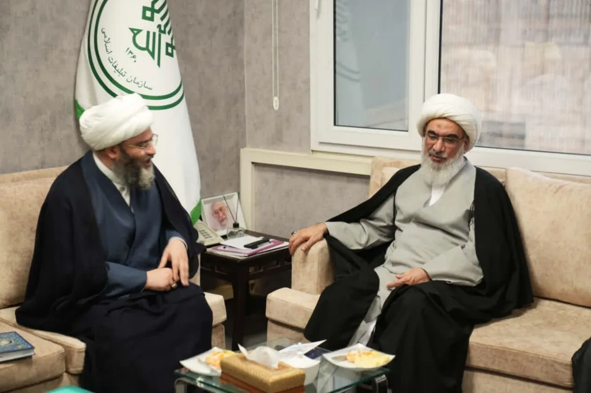 دیدار امام جمعه بوشهر با رئیس سازمان تبلیغات اسلامی