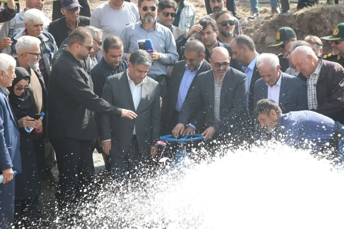 بهره برداری از خط انتقال آب سد گیوی اردبیل با ۵۳۰ میلیارد تومان اعتبار