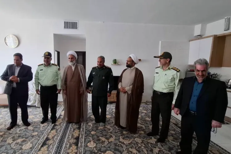 بهره برداری از ۸ واحد منزل سازمانی نیروی انتظامی در شهرستان ششتمد خراسان رضوی