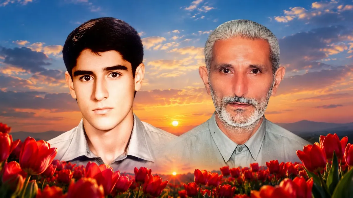 درگذشت پدر شهید محمد شمسی سرچشمه در لاهیجان