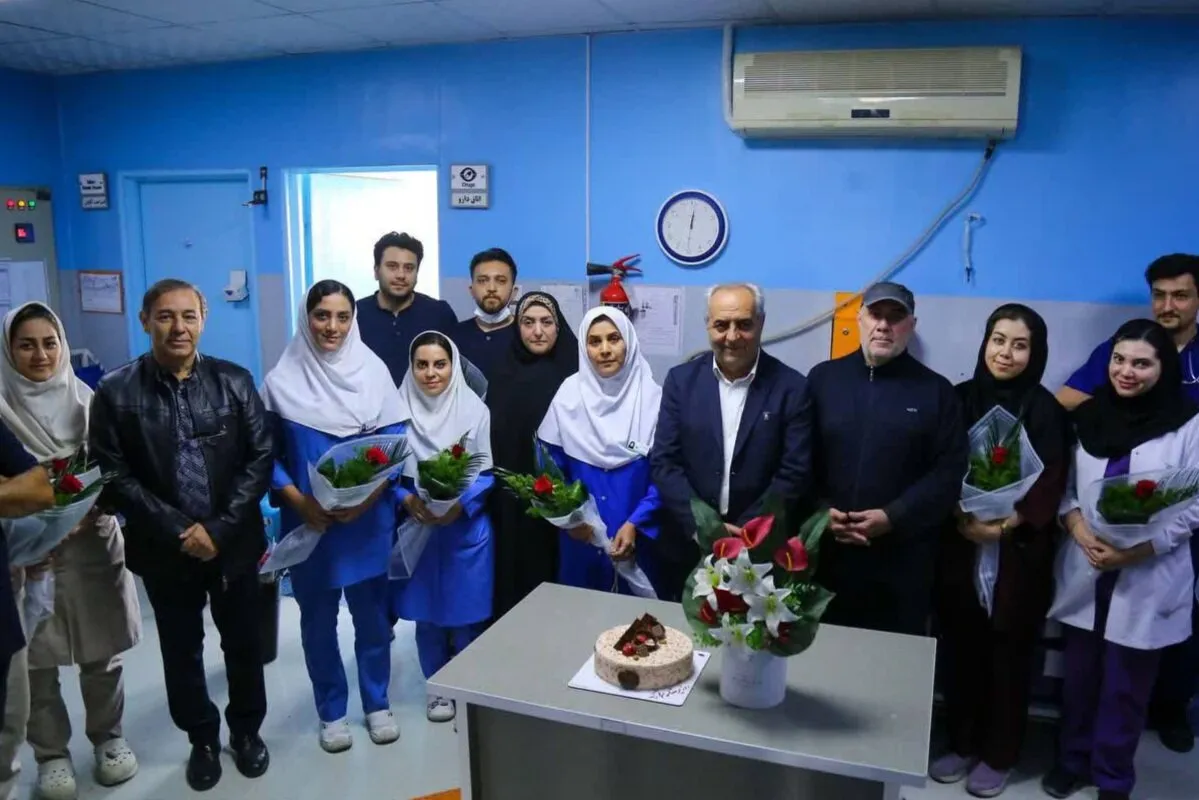 استاندار آذربایجان‌شرقی از پرستاران بیمارستان شهیدمدنی تبریز تجلیل کرد