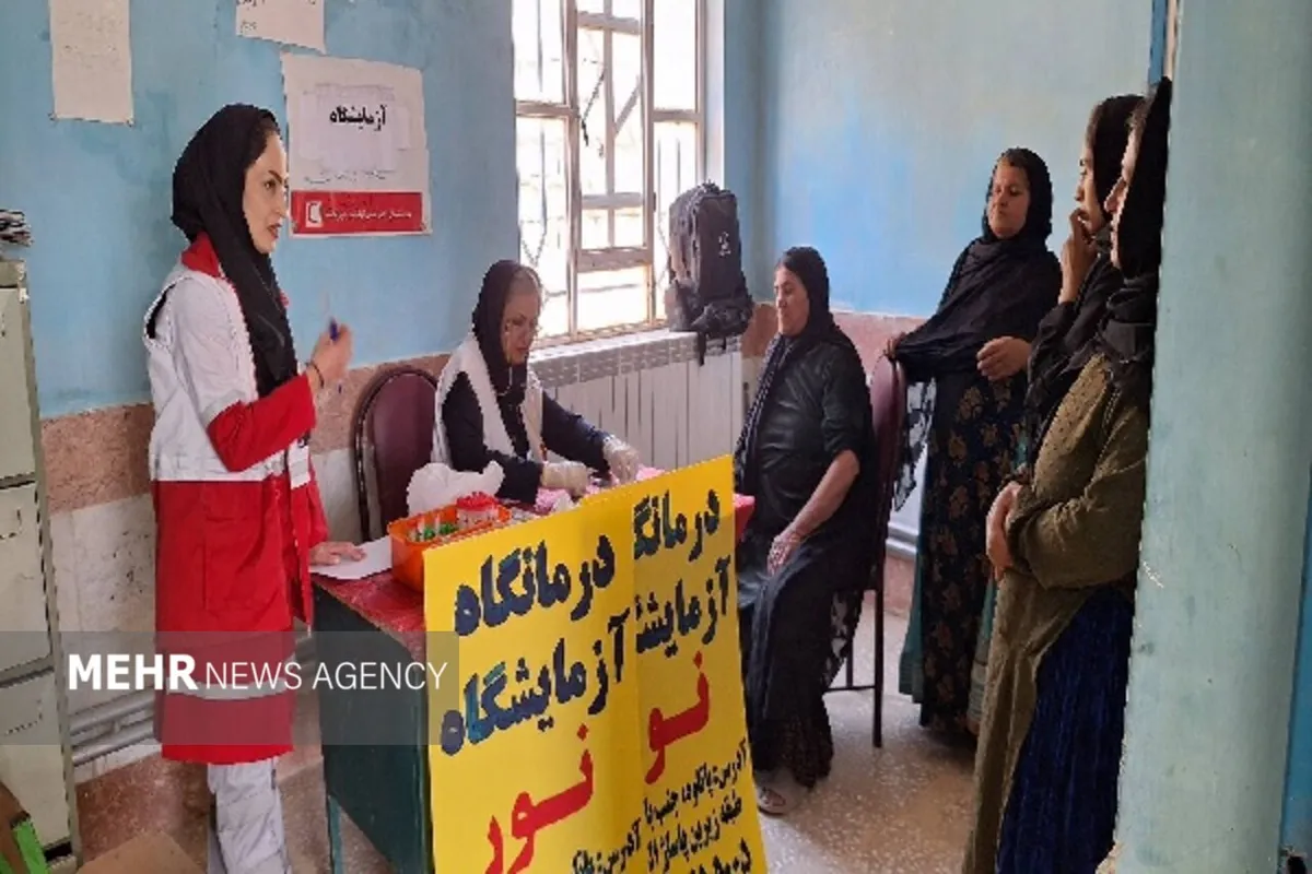 ۵۵۰ میلیون تومان خدمات رایگان هلال احمر؛ سهم اهالی روستای پشتچاه دنا
