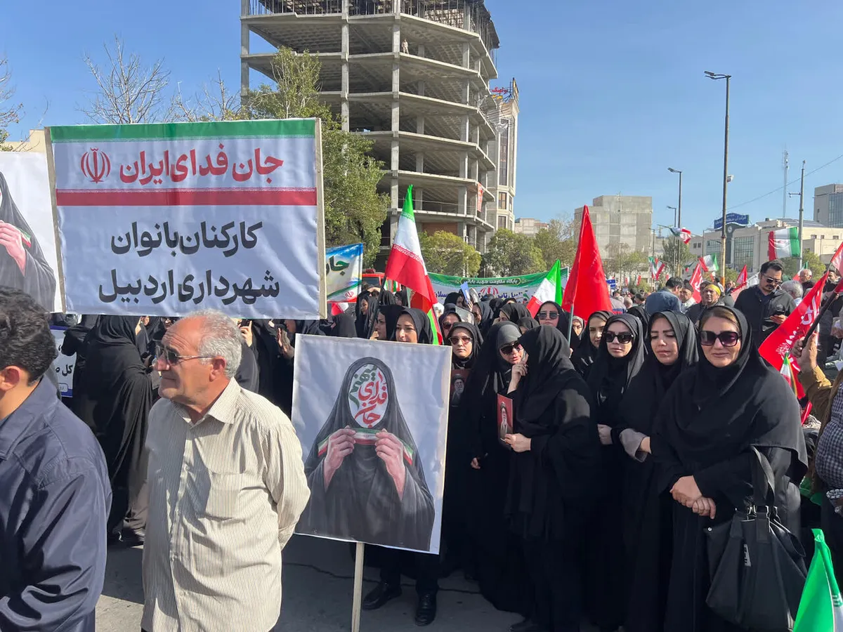 تجلی حماسه ۱۰۰ هزار جانفدای اردبیلی در تجدید بیعت با رهبر