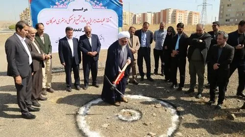 ساخت کتابخانه «سپهر مهرگان» د قزوین آغاز شد