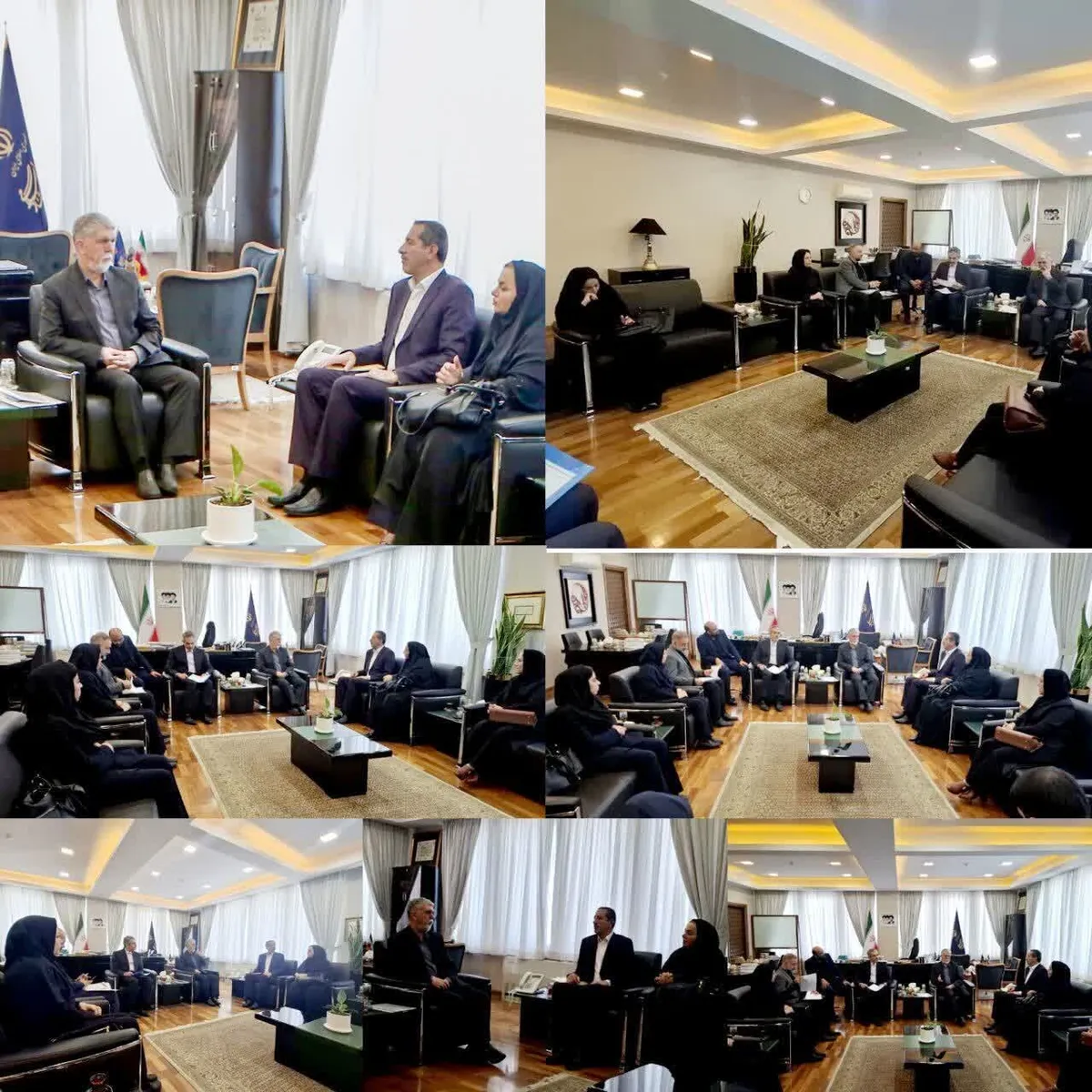 دیدار تشکل صنفی نشریات محلی لرستان با وزیر ارشاد