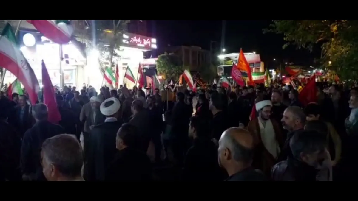 مردم استان همدان همچنان پای کار وطن و ایستاده در برابر دشمنان