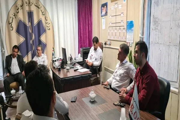 اورژانس کردستان سناریوی آبگرفتگی بیمارستان دهگلان را تمرین کرد