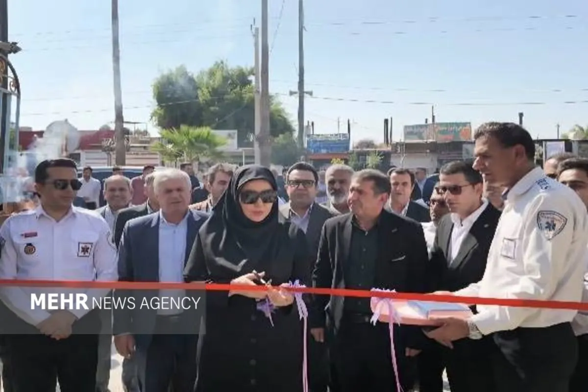 نخستین پایگاه اورژانس بانوان کهگیلویه و بویراحمد در دهدشت افتتاح شد