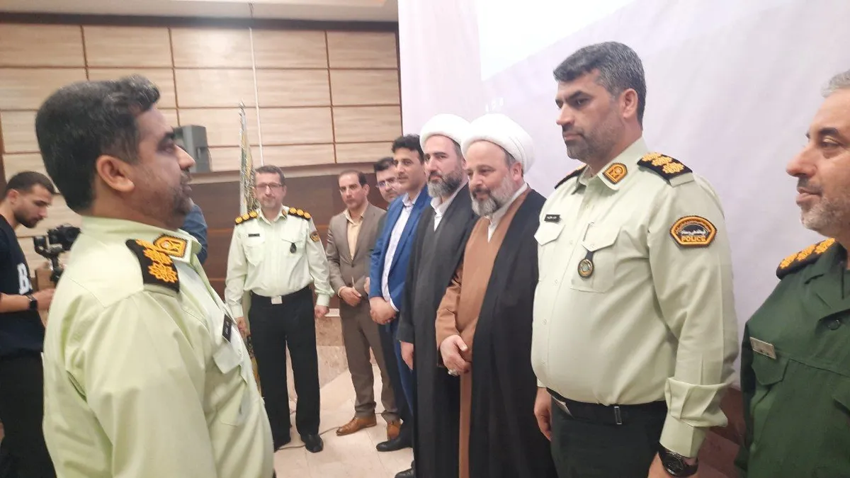معارفه فرمانده انتظامی جدید شهرستان ماسال
