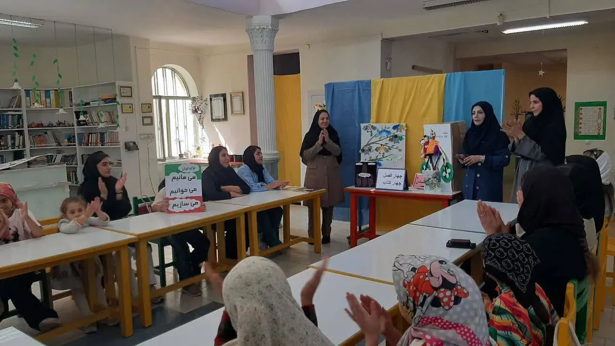 کانون پرورش فکری سلماس با ۶۰ برنامه فرهنگی و هنری میزبان کودکان و نوجوانان + تصاویر