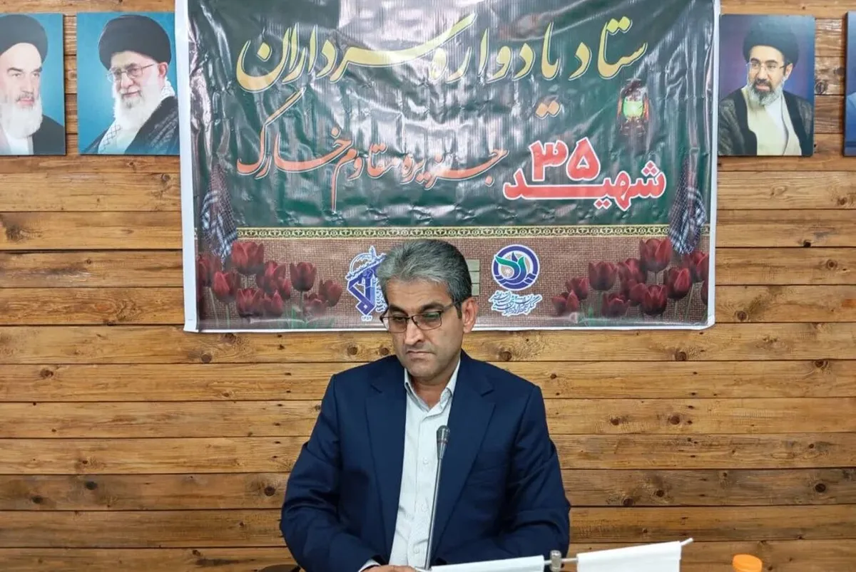 بخشدار ویژه خارگ: یادمان شهید غواص جزیره ساماندهی شود