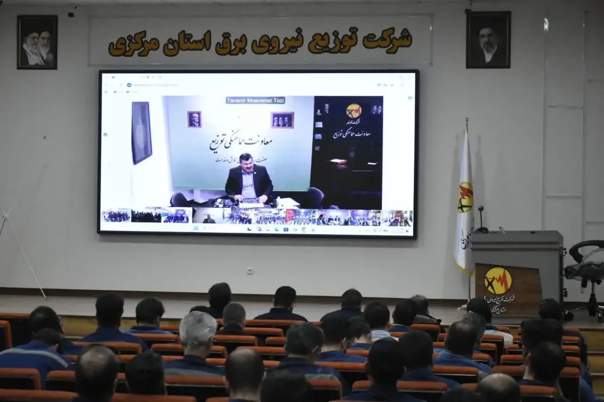 کاهش تلفات برق با آغاز مانور سراسری طرح ملی مهتاب در استان مرکزی