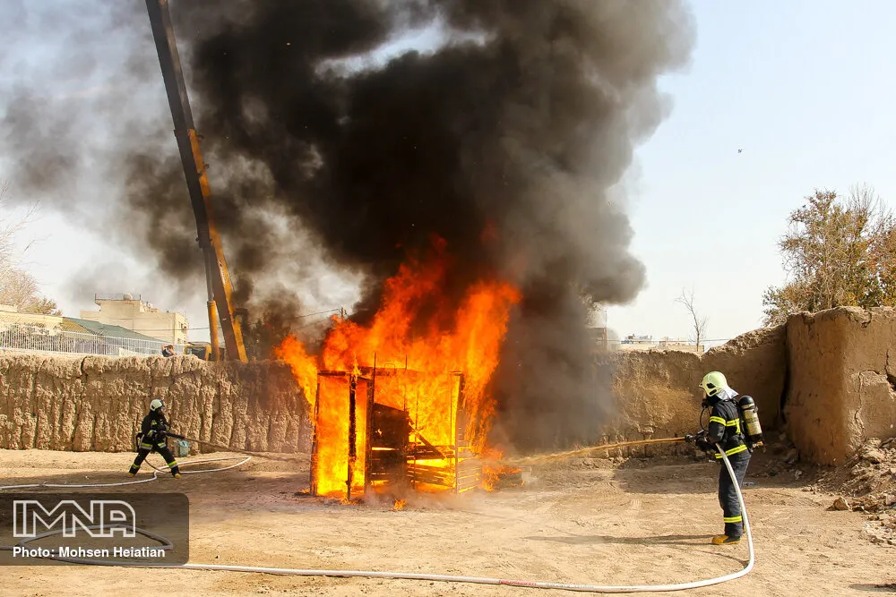 کاهش ۵ درصدی آمار حوادث در اصفهان با اقدامات پیشگیرانه آتش‌نشانی