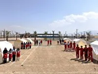 برگزاری دوره اسکان اضطرارای امدادگران در شهرستان سروستان