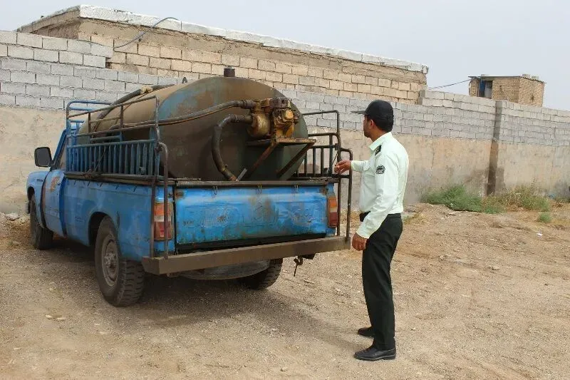 کشف ۴ هزار و ۲۰۰ لیتر گازوئیل قاچاق در بندرماهشهر