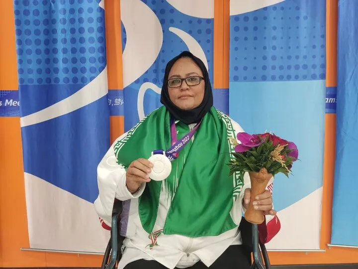 کسب نشان نقره مسابقات پرتاب دیسک بازیهای پاراآسیایی ناگویا توسط ورزشکار خوزستانی