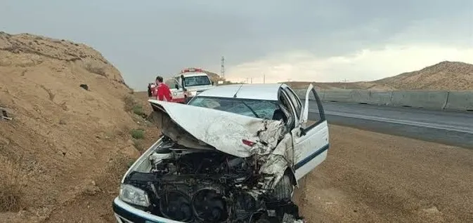 ۶ مصدوم در تصادف سمند و پاترول در محور تبریز_زنجان