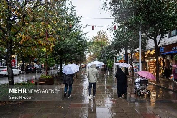 هواشناسی: بیشترین باران در گلپایگان بارید؛ تداوم فعالیت سامانه بارشی
