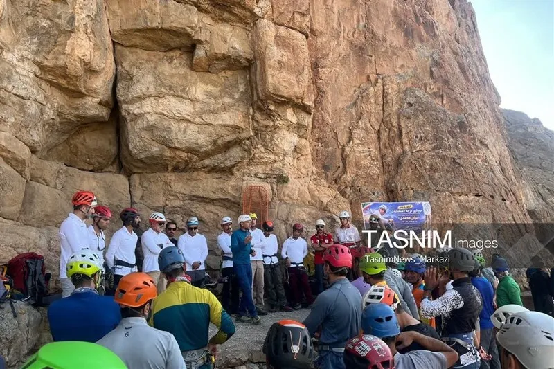 میزبانی استان مرکزی از آزمون ملی مربیگری سنگنوردی طبیعت در اراک