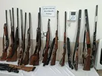 کشف۲۲ قبضه سلاح شکاری غیرمجاز در سبزوار