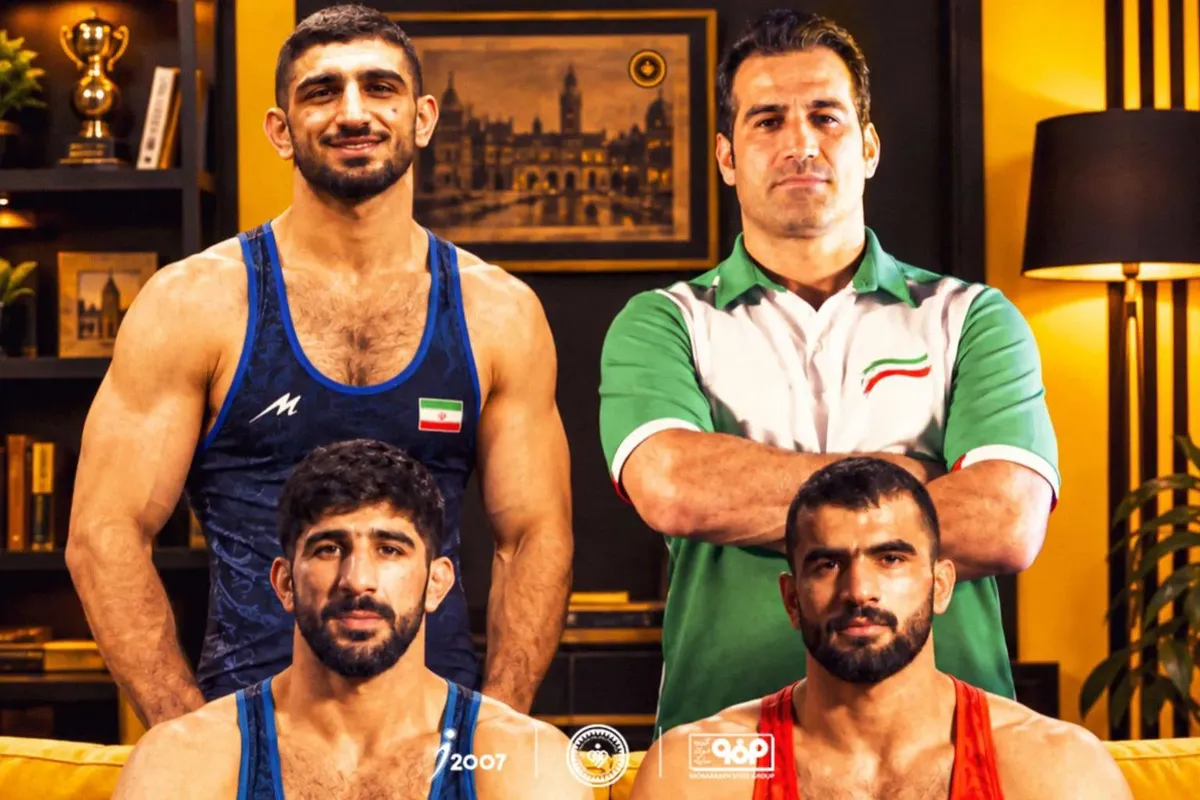۳ نشان جهانی کشتیگیران فولاد مبارکه سپاهان در جهان