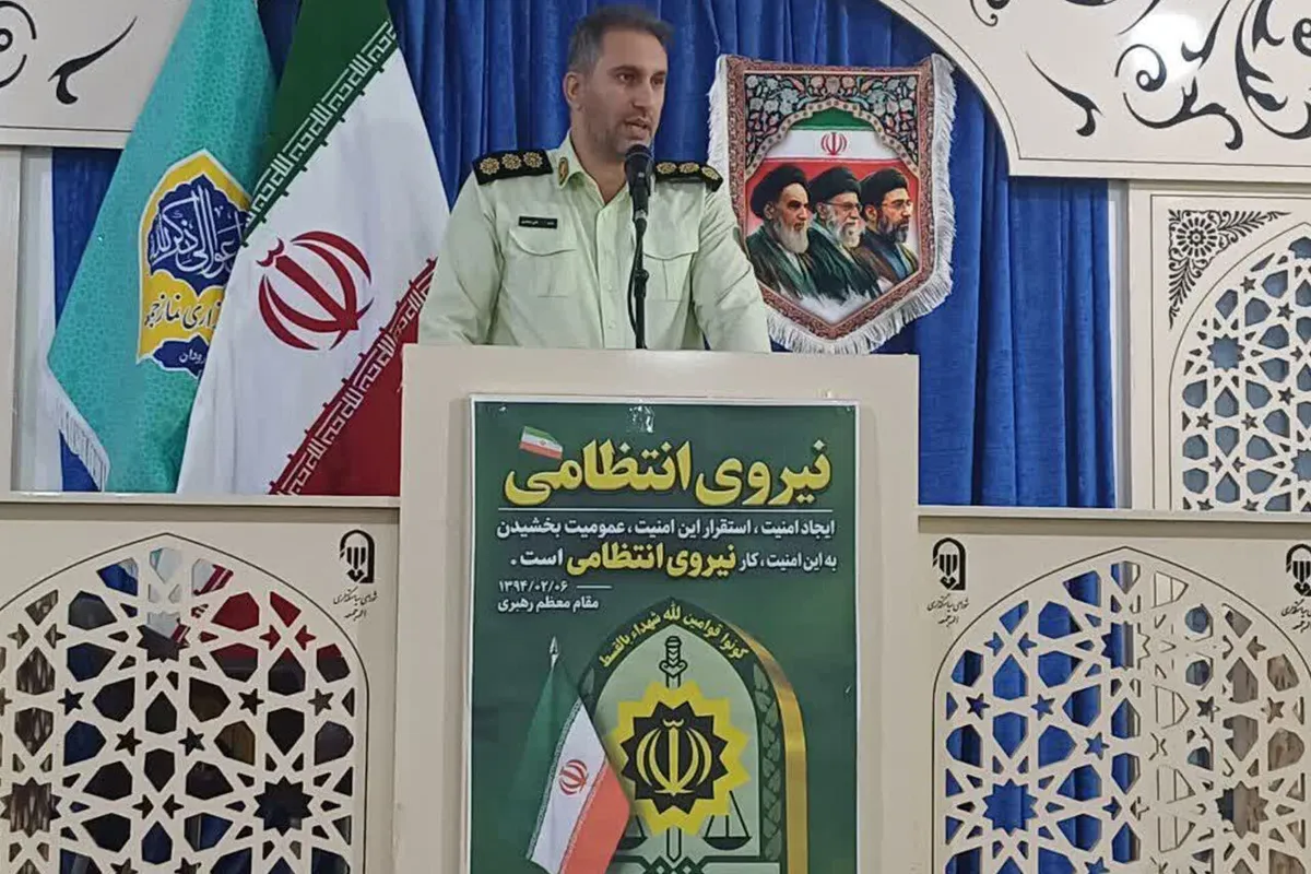فرمانده انتظامی رودان: امنیت زیربنای توسعه و سرمایهگذاری است