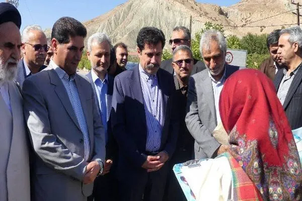 معاون رئیسجمهور در امور توسعه روستایی و مناطق محروم وارد اسفراین شد