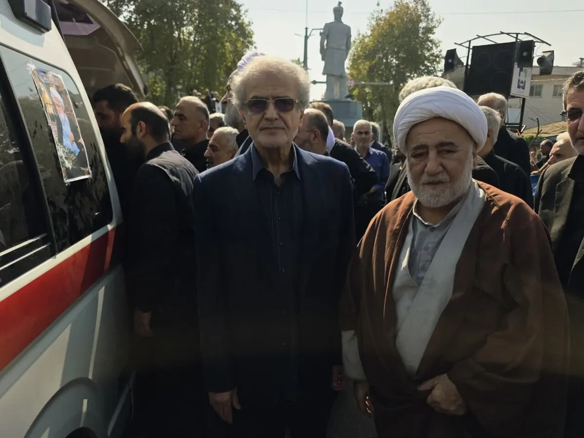 وداع گیلان با آیت‌الله قربانی؛ پیکر نماینده فقید ولی‌فقیه در جوار حرم آقا سید جلال‌الدین اشرف آرام گرفت