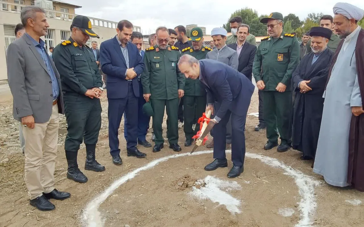 آغاز ساخت درمانگاه شهدای بوکان