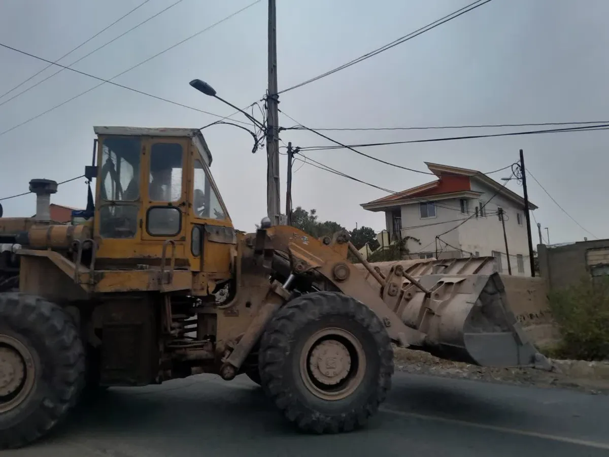 آغاز عملیات تعریض ورودی روستای خاوه قم