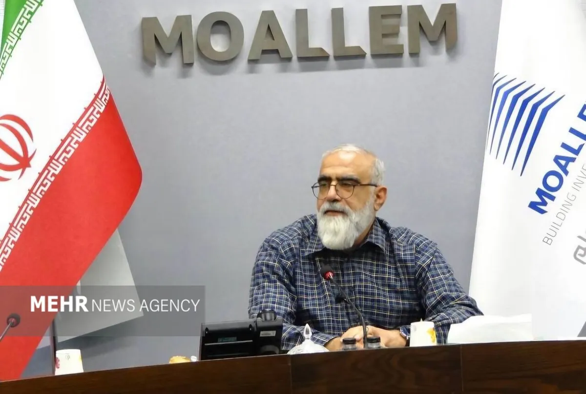 مجتبی حیدری بهبهانی سرپرست شرکت ساختمانی معلم