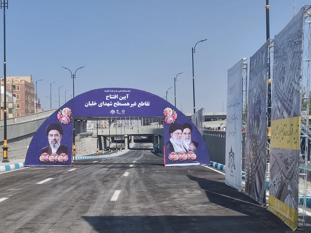 بهره برداری از بزرگترین پل سگمنتال جنوب شرق کشور در کرمان