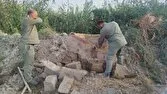 تخریب چهار کومه شکار پرندگان مهاجر در حوزه تالاب بامدژ