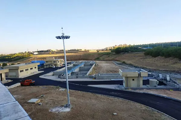 پیشرفت ۹۰ درصدی تصفیه‌خانه فاضلاب سپیدان