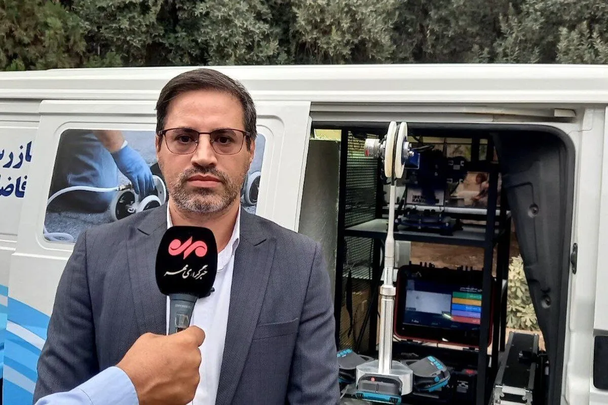 عبدیپور: خودروی تخصصی بازرسی فاضلاب با توان داخلی تجهیز شد