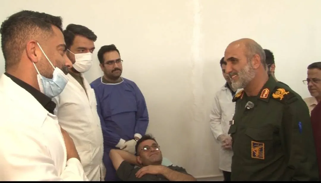 برگزاری اردوی جهادی درمانی در مسکن مهر فولادشهر