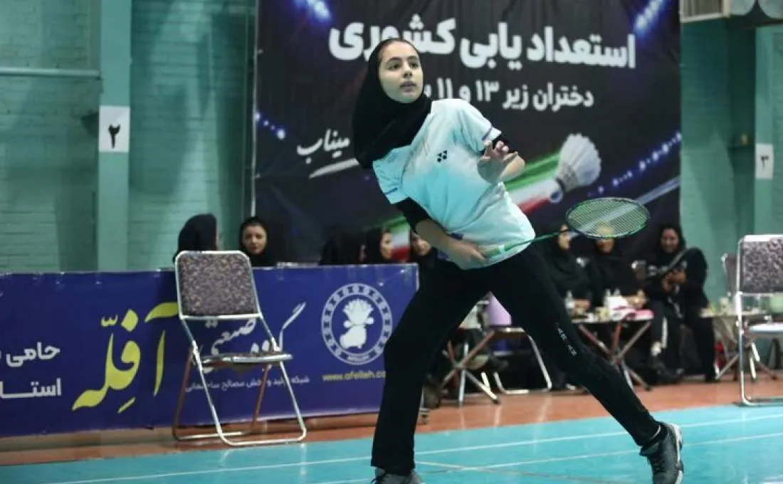 درخشش دختران بدمینتون باز قمی در استعدادیابی کشوری