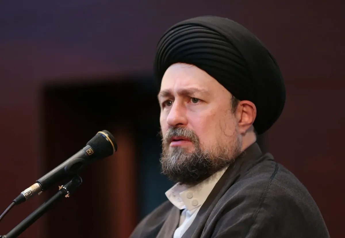 سید حسن خمینی: ما از مشکلات سرافراز بیرون خواهیم آمد / قرار نبود زور در دنیا عامل تعیینکننده باشد، بلکه قرار بود نهادهایی حقوقی در دنیا تشکیل شوند که جلوی اینطور کارها را بگیرند / دولتمردان پاکستان نیز خیلی زحمت کشیدند که آتش اختلافات را پایین بیاورند و باید از آنها نیز تشکر کنیم