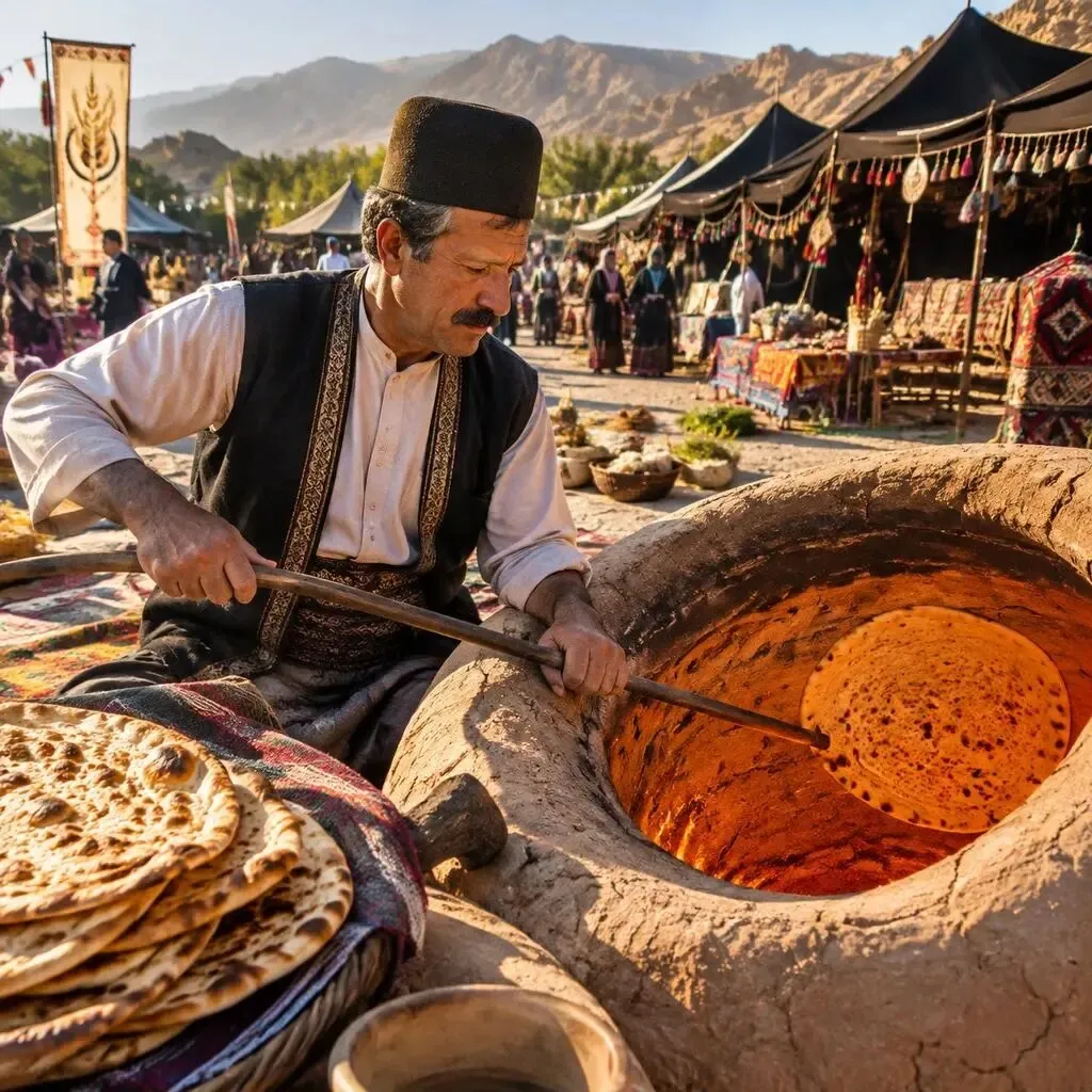 آغاز چهارمین جشنواره‌ نان در کرمان/ برپایی ۴۰۸ غرفه و سیاه‌چادر در گردهمایی ۲۷ استان کشور