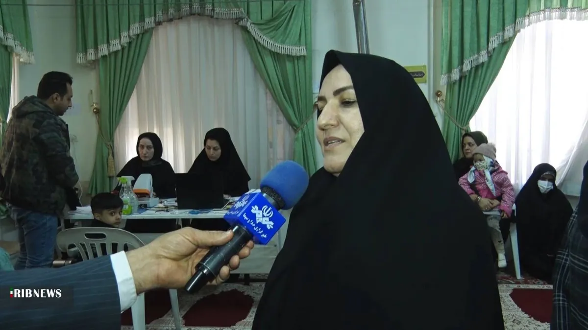غربالگری بینایی هزار و ۲۰۵ کودک در کاشان